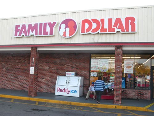 I chose to leave 1 dollar in the Family Dollar store. I put it back by the diapers so that a new mother might discover it.