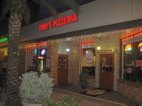 Tony's Pizzeria was were I chose to leave one dollar on Day 7 of the Law Of Attraction.